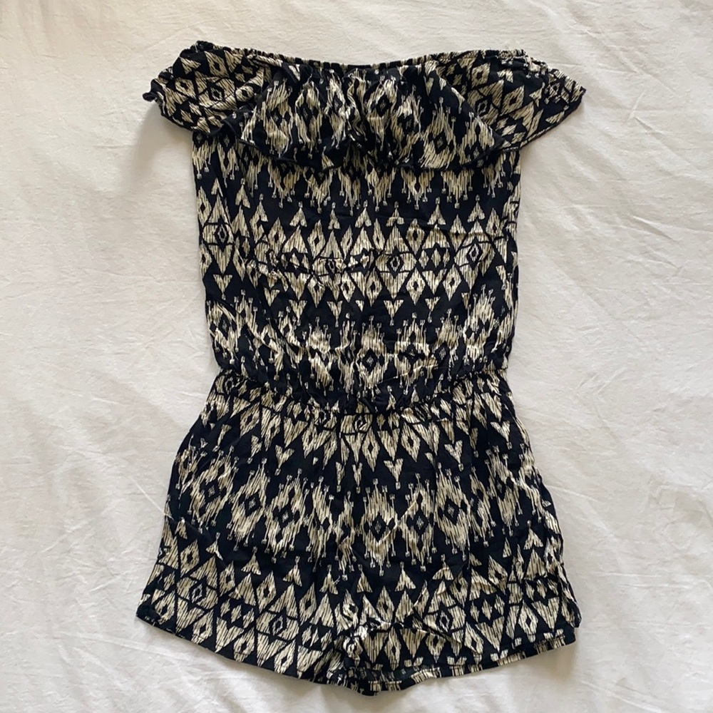 Strapless Romper
